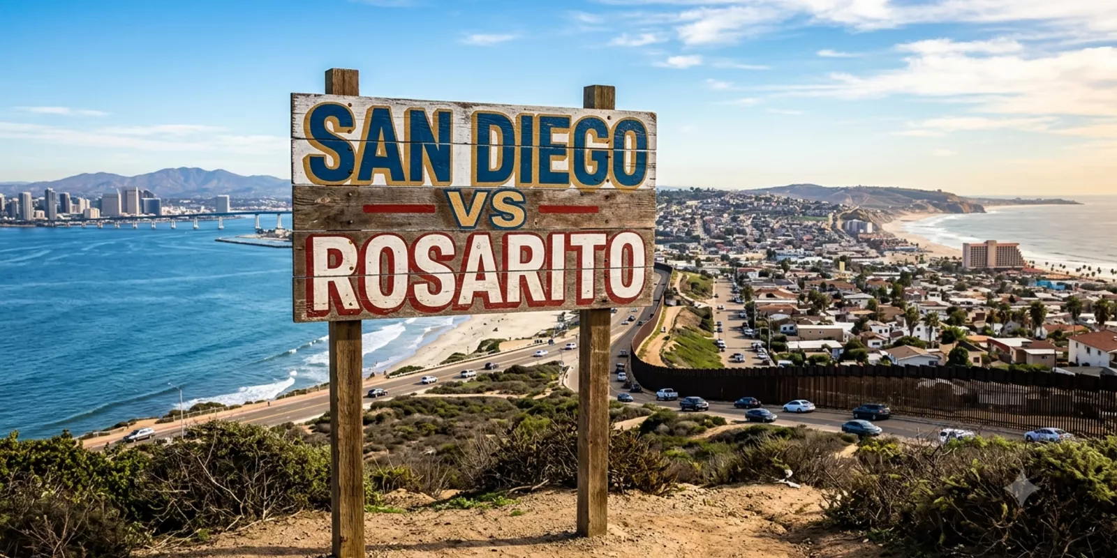 Cost of Living Comparison: Rosarito vs San Diego