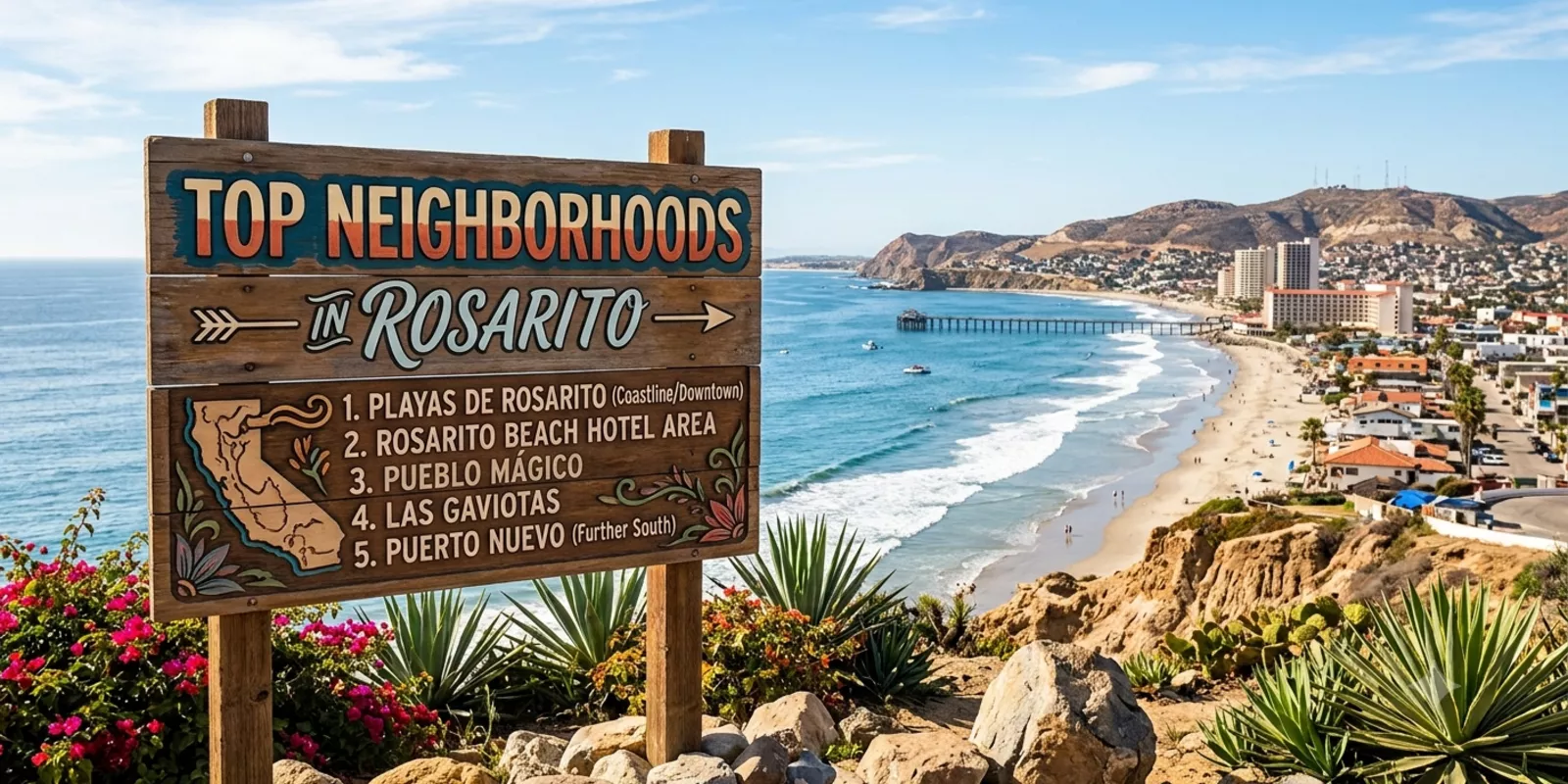 Top Neighborhoods in Rosarito for Expats