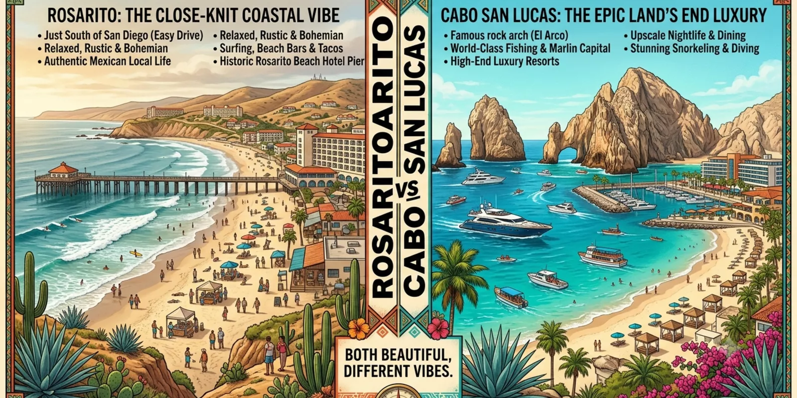 Rosarito vs Cabo San Lucas: A Homebuyer’s Guide