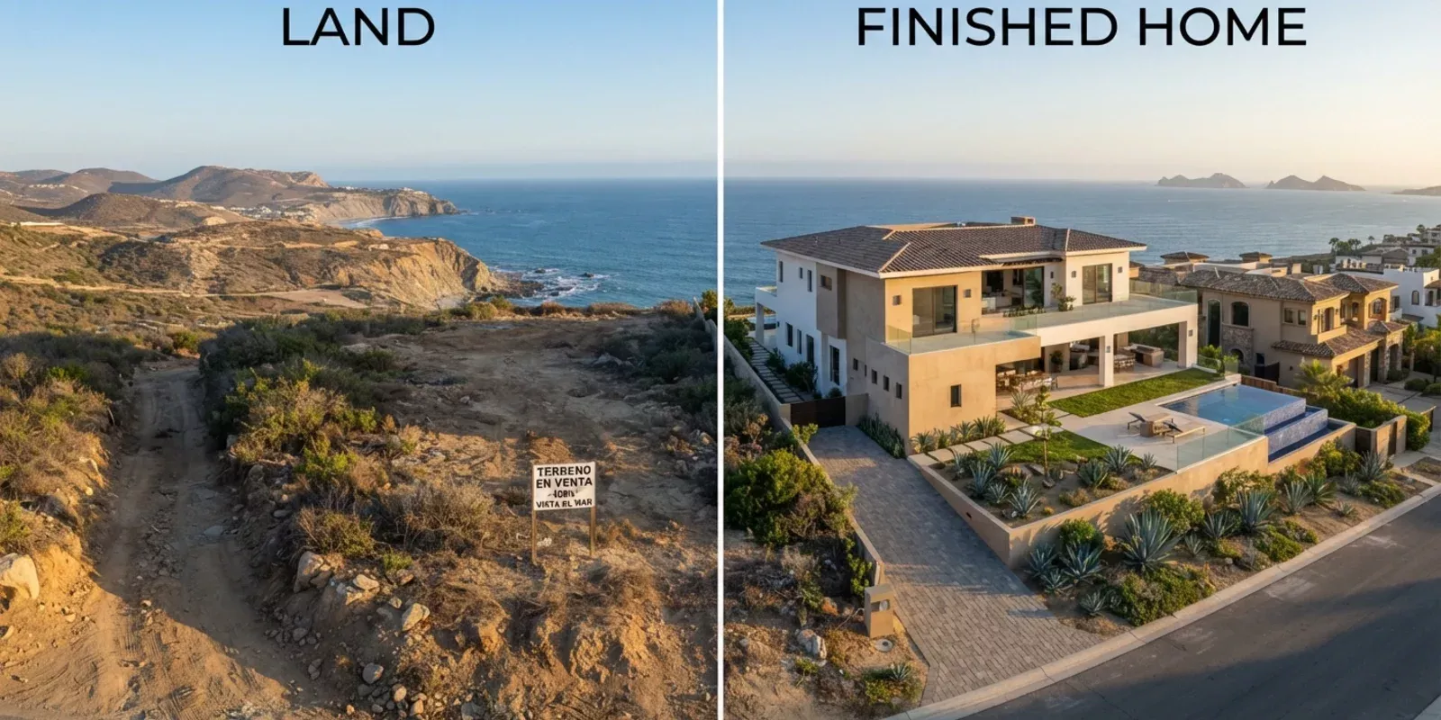 Land vs Finished Home in Rosarito: Making the Right Choice